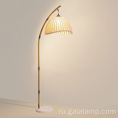 Торшер Boho Arc ручной работы